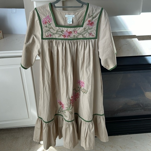 Bechamel Dresses & Skirts - Bechamel Petites Cotton Peasant Bohemian Mumu Dress Size Petite Medium